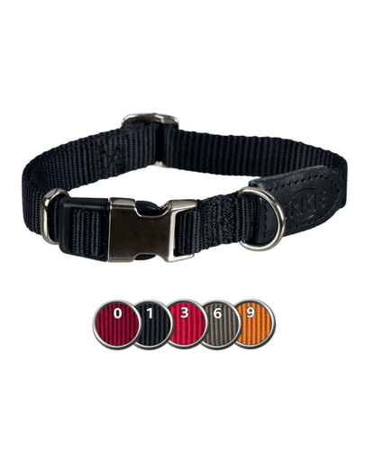 TRIXIE Prémium nyakörv L–XL: 45–70 cm-25 mm piros