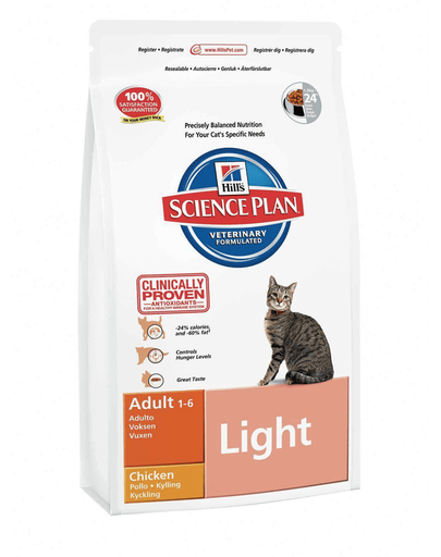 HILL'S Science Plan Feline Adult Light Chicken 5 kg