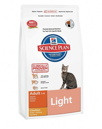 HILL'S Science Plan Feline Adult Light Chicken 10 kg