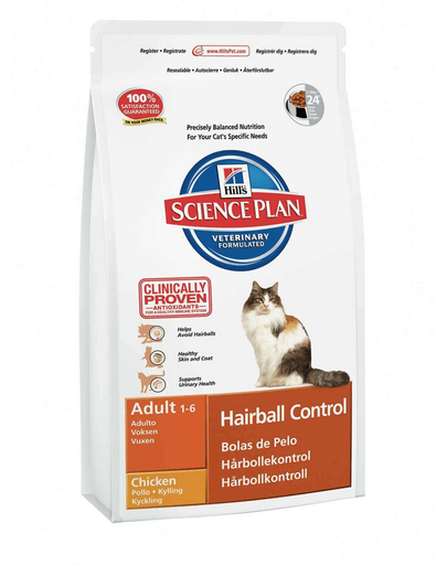 HILL'S Feline Adult Hairball Chicken 1,5 kg