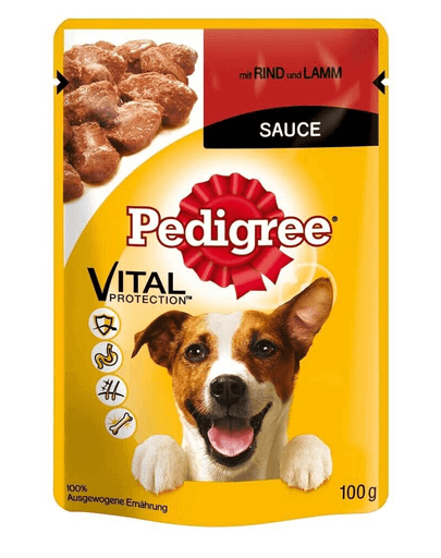 PEDIGREE marhahús-bárány 100g x24