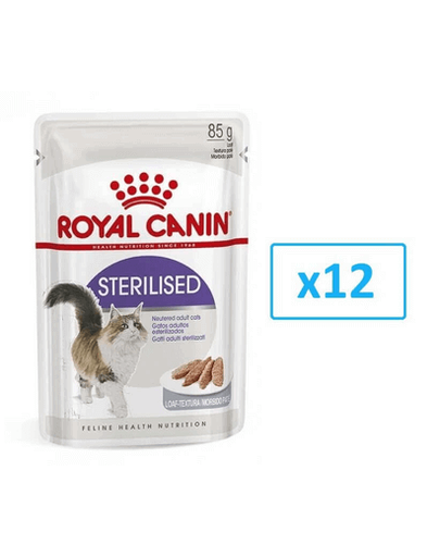 ROYAL CANIN sterilised Pástétom 12x85g