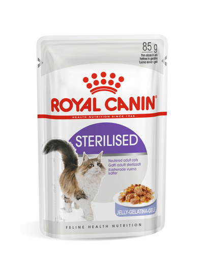 ROYAL CANIN STERILISED LOAF - ivartalanított felnőtt macska pépes nedves táp 85g