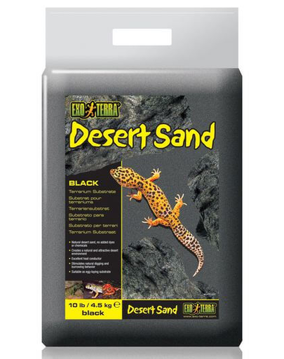 EXOTERRA Aljzat Desert Sand fekete 45kg
