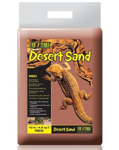 EXOTERRA Aljzat Desert Sand piros 45kg