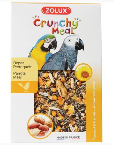 ZOLUX Crunchy Meal Eledel nagy papagájnak 600 g