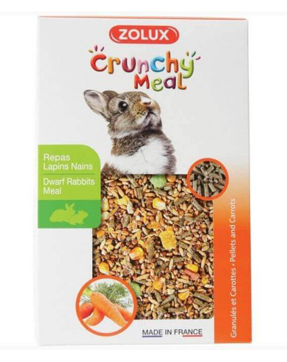 ZOLUX Crunchy Meal Eledel törpenyúlnak 800 g