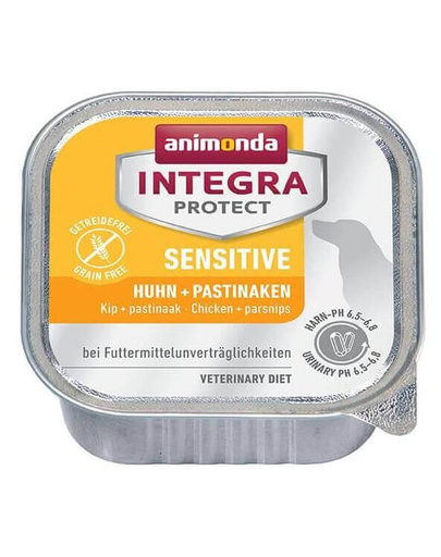 ANIMONDA Integra Protect Sensitive csirke paszternákkal 150 g