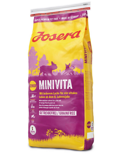 JOSERA MiniVita 4 kg idősebb, kis méretű kutyáknak