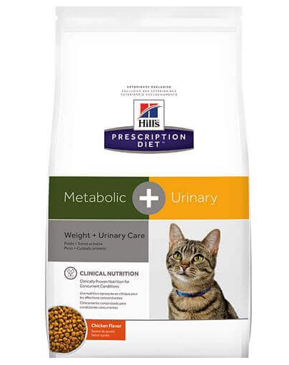 HILL'S Prescription Diet Feline Metabolic + Urinary 4 kg
