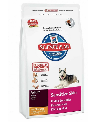 HILL'S Science Plan Canine Adult Sensitive Skin 12 kg