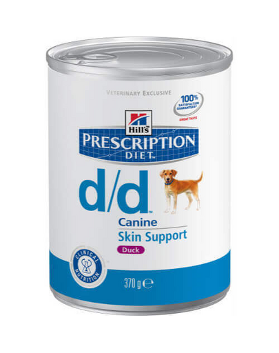 HILL'S Canine d-d Duck - Rice 370 g
