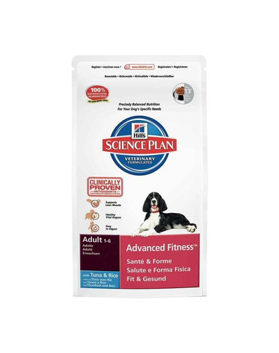 HILL'S Science Plan Canine Adult Advanced Fitness Tuna - Rice 12 kg