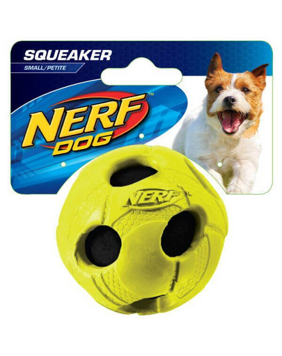 NERF Beburkolt sípoló labda L zöld-piros