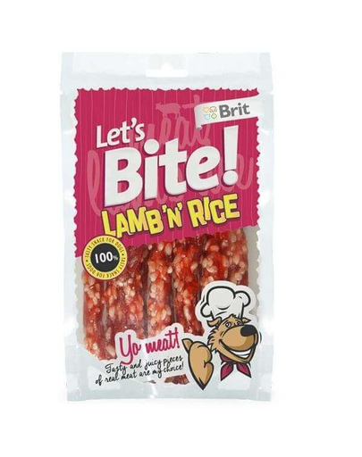 BRIT Care Let's Bite Dog Lamb'N'Rice 105g
