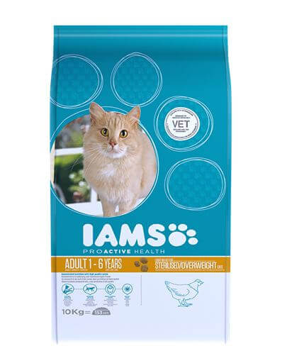 IAMS Adult Weight Control All Breeds Chicken 255 kg