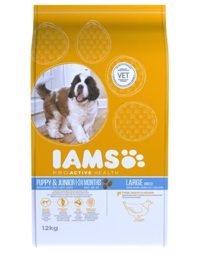 IAMS ProActive Health Puppy - Junior Large Breed Chicken 3 kg