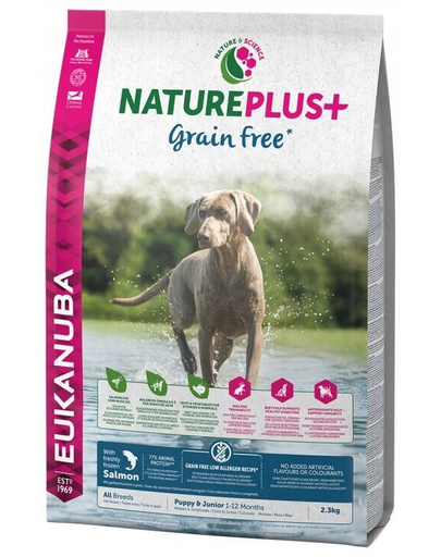 EUKANUBA Nature Plus+ Puppy - Junior Rich in freshly frozen Lamb 14 kg