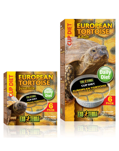 EXOTERRA EXOTERRA Eledel felnőtt európai teknősbékáknak 6x60g
