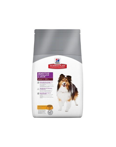 HILL'S Canine Adult Sensitive Stomach - skin 3 kg