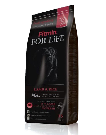 FITMIN Dog For Life Lamb-Rice 15 kg