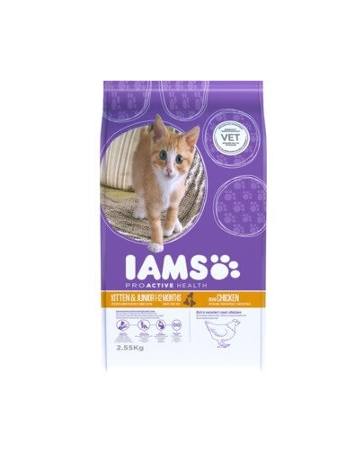 IAMS Cat Kitten - Junior All Breeds Chicken 255 kg