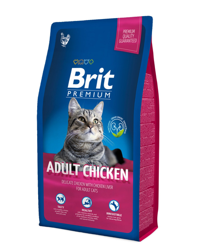 BRIT Premium Cat Adult Chicken 8 kg