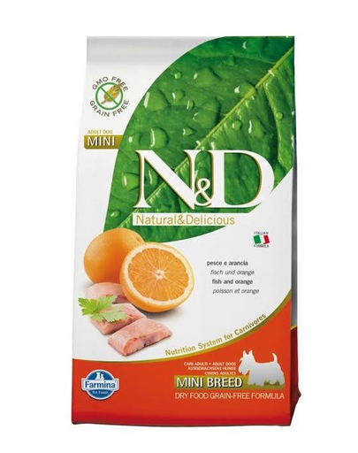 N&D Fish & Orange Adult Mini 2.5 kg