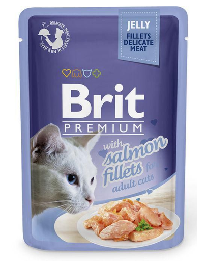 BRIT Premium Cat  Fillets in Jelly LAZAC 85g