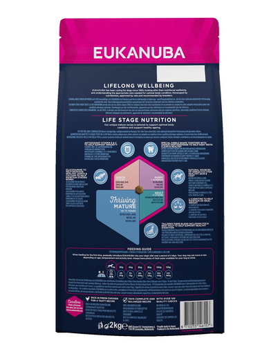 EUKANUBA Thriving Mature Small Breed bogata w świeżego kurczaka 2kg