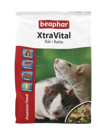 BEAPHAR XtraVital Rat Pokarm Dla Szczura 2,5 kg