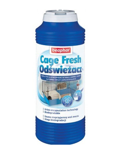 BEAPHAR Cage Fresh Odświeżacz Do Klatek Dla Małych Zwierząt 600 g