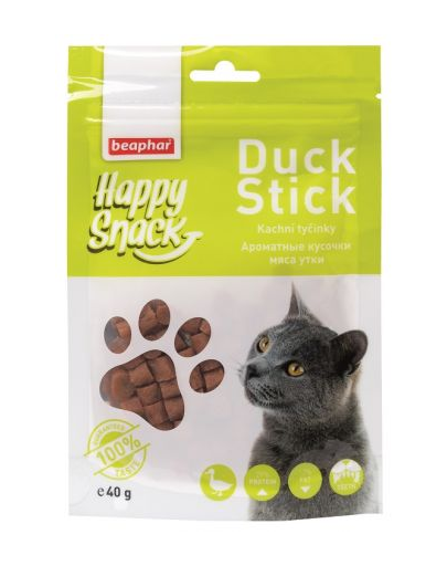 BEAPHAR Happy Snack Duck Stick Rarytasy Z Kaczki 40 g