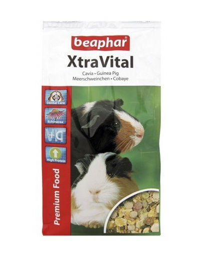 BEAPHAR XtraVital Guinea Pig Pokarm Dla Świnki Morskiej 1 kg