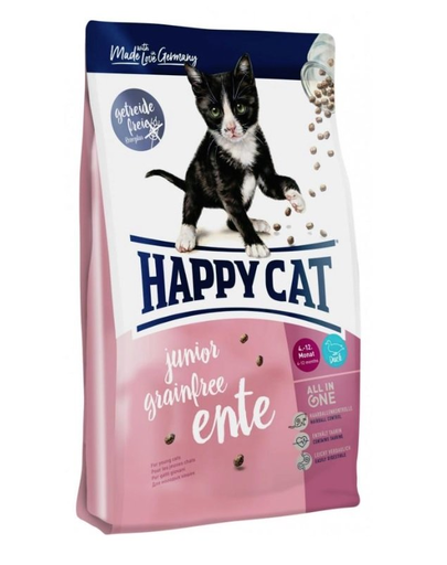 HAPPY CAT Supreme junior grainfree kacsa 4 kg