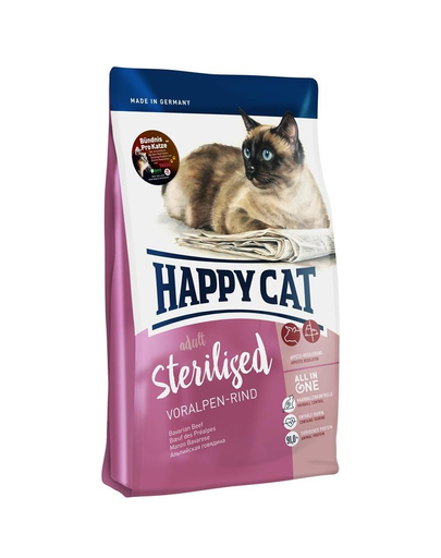 HAPPY CAT Supreme sterilised marhahús 1,4 kg
