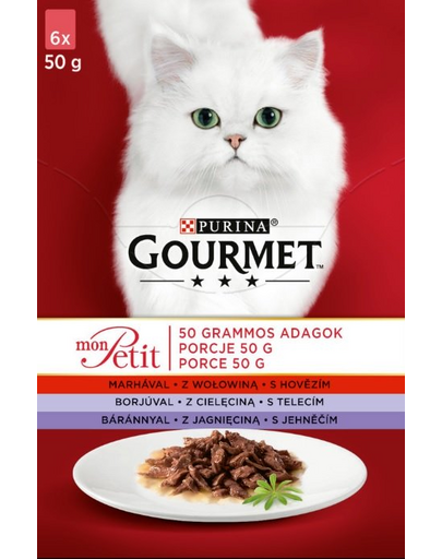 GOURMET Mon Petit hús mix (6 x 50 g)