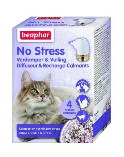 BEAPHAR No Stress  Diffúzor +Viselkedésjavító illatosító patron macskáknak 30 ml