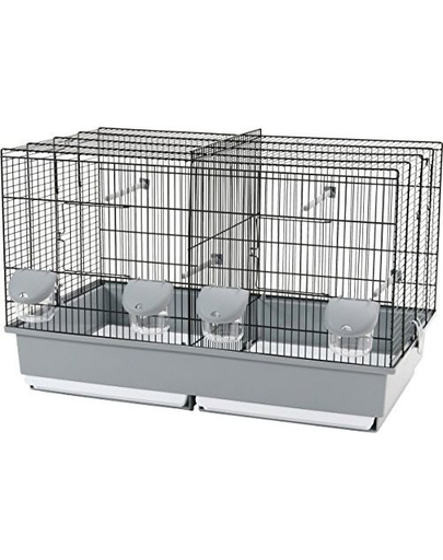 ZOLUX Fészekrakó ketrec Elevage 700x400x440 mm Fekete és szürke