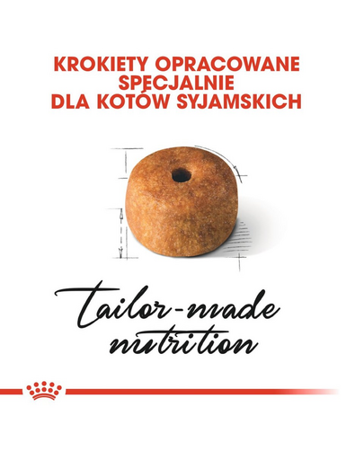 ROYAL CANIN SIAMESE ADULT - Sziámi felnőtt macska száraz táp 4 kg