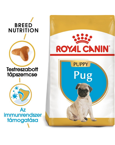 ROYAL CANIN PUG JUNIOR - Mopsz kölyök kutya száraz táp 1,5 kg