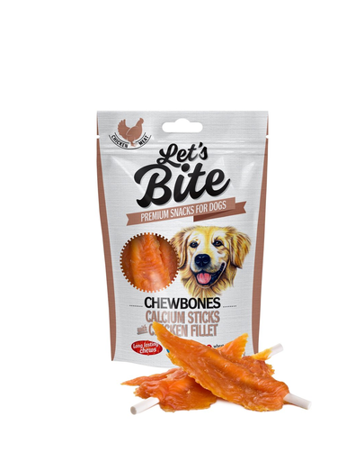 BRIT Let's Bite Calcium Sticks with Chicken Fillet 300 g
