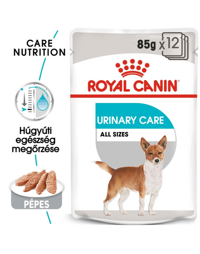 ROYAL CANIN URINARY CARE - nedves táp felnőtt kutyák részére az alsó hugyúti problémák megelőzéséért 85 g
