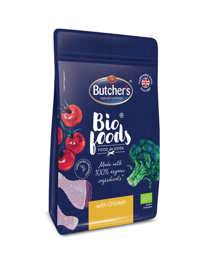 BUTCHER'S BIO csirkés szárazeledel felnőtt kutyáknak 800 g