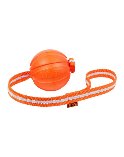LIKER LINE Dog toy labda pánton, fülekkel, kutyák számára 5 cm