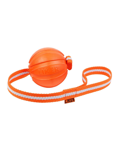 LIKER LINE Dog toy labda pánton, fülekkel, kutyák számára 7 cm