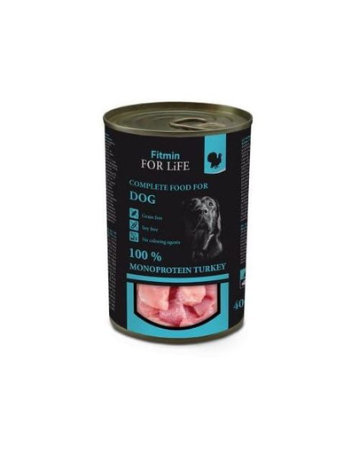 FITMIN For Life Dog Turkey 400 g