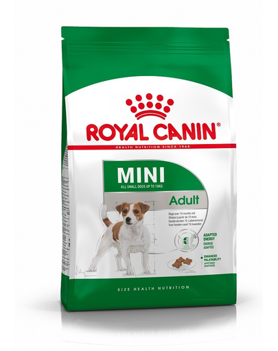 ROYAL CANIN MINI ADULT - kistestű felnőtt kutya száraz táp 8 kg