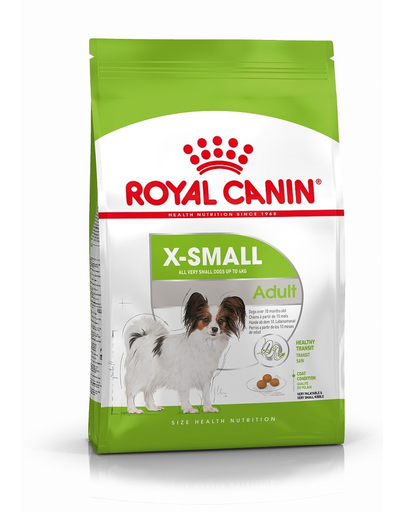 ROYAL CANIN X-SMALL ADULT - nagyon kistestű felnőtt kutya száraz táp 3 kg