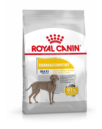 ROYAL CANIN MAXI DERMACOMFORT - száraz táp bőrirritációra hajlamos, nagytestű felnőtt kutyák részére 3 kg